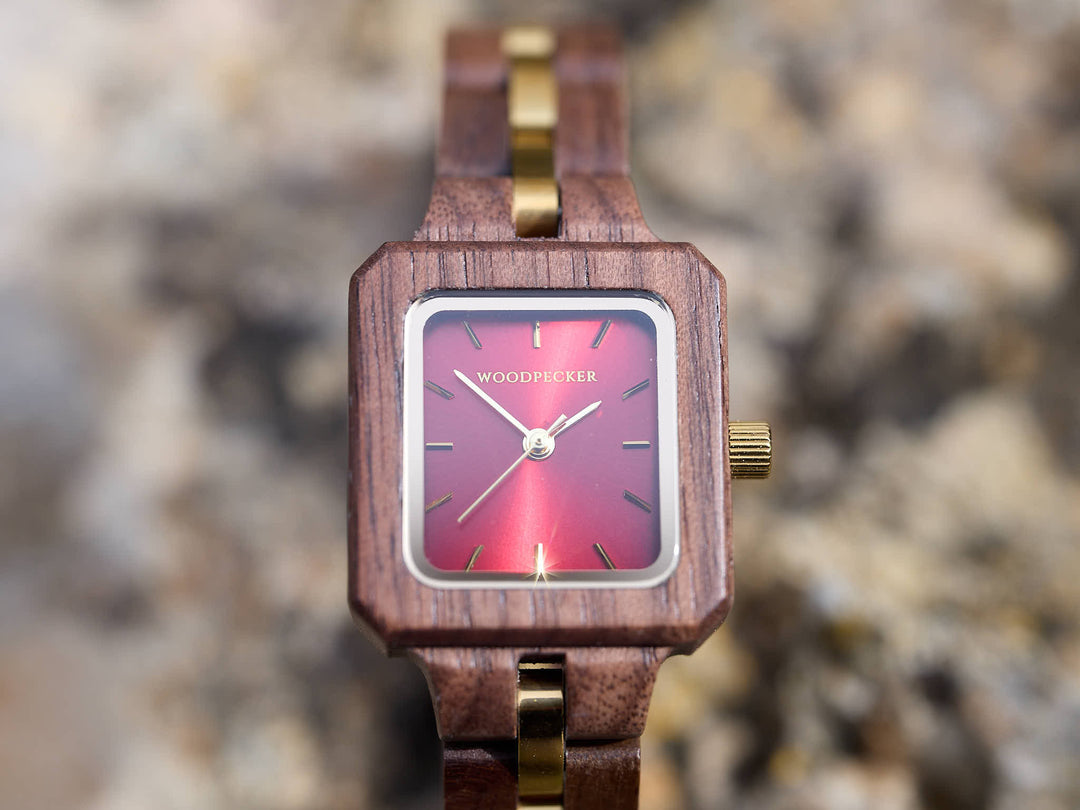 Burgundy - Walnoot