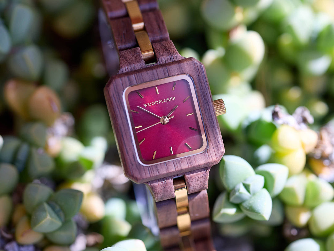 Burgundy - Walnoot