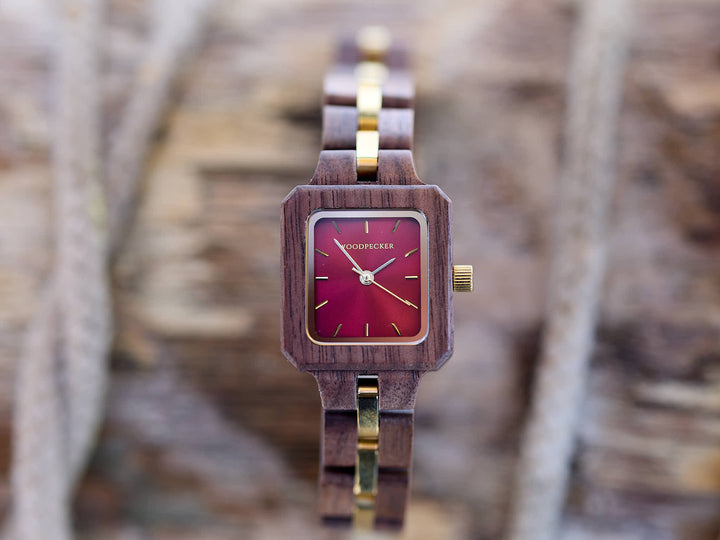 Burgundy - Walnoot