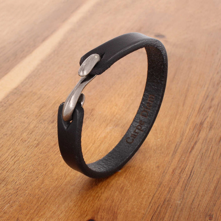 Noir - Leren Armband