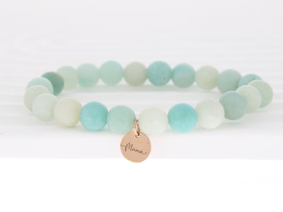 Rose Gold Mermaid Treasure - Amazonite