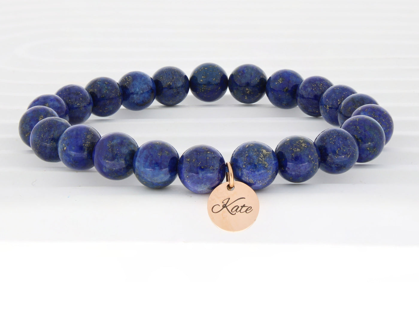 Rose Gold Cerulean - Lapis Lazuli